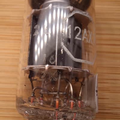 Very nice and rare NOS 60's or early 70's Miniwatt Philips 12AX7 ecc83 Made in Australia, very strong Orange Hiwatt Marshall image 8