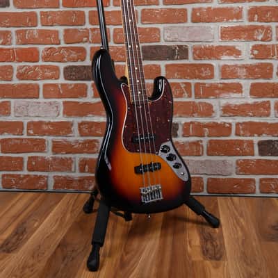 Fender American Pro Jazz Bass 3-Tone Sunburst 2018 w/OHSC image 3