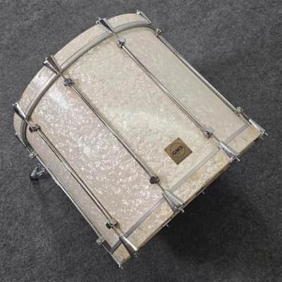 Used GMS 5pc Drum Set White Marine Pearl - Fair image 5