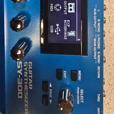 Boss SY-300 Guitar Synthesizer with FS7 foot switch & SKB case image 2