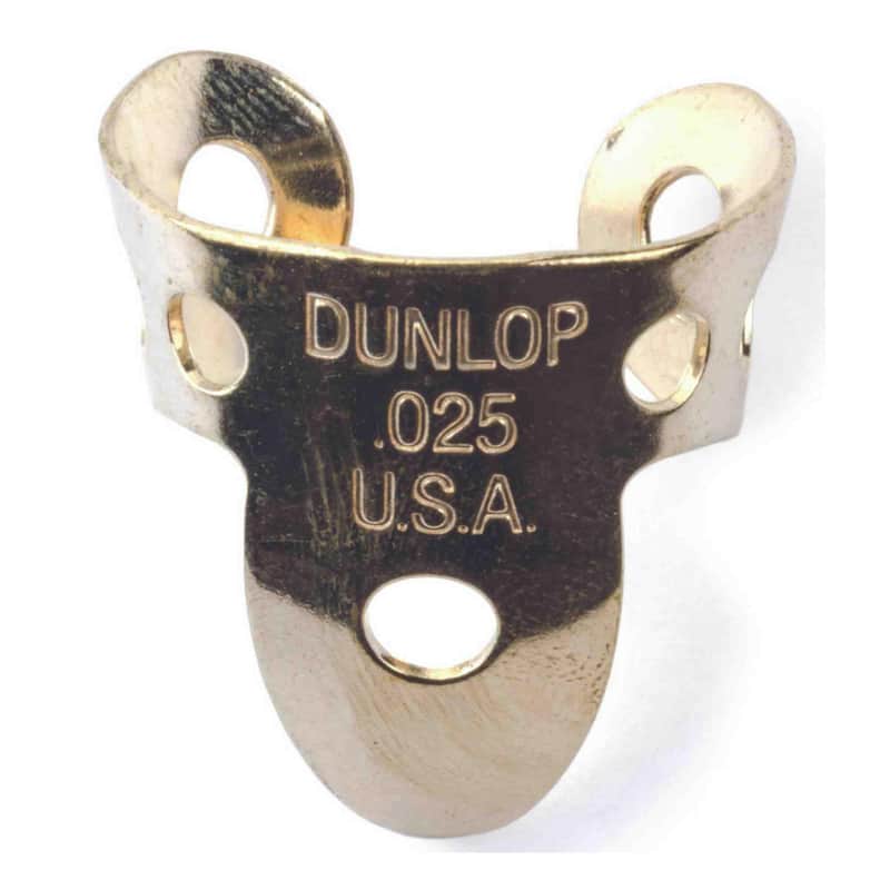 Dunlop Dunlop FingerPick,Brass,Tube/20,.025 Brass