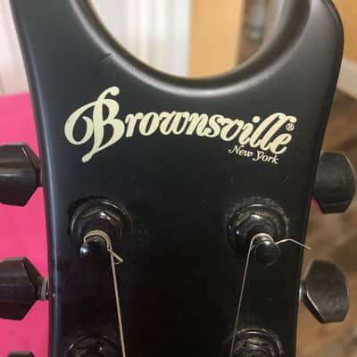 Brownsville “The Bat” 2000s, Matte Black w/ New Farus Gig-Bag! image 9