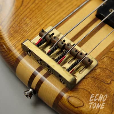 1979 Vantage VP-795B Bass Guitar (Natural, OHSC) image 5