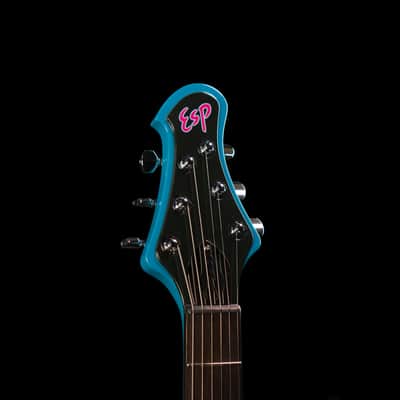 ESP Signature Series Hatsune Miku STREAM MIKU CUSTOM 2021 Miku Blue image 4