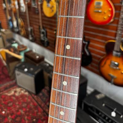 Fender Mustang Guitar with Rosewood Fretboard 1972 - 1978 - Sunburst image 8