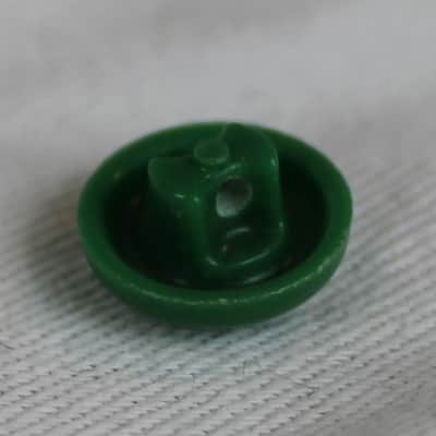 Bandoneon Button Accordion Part - True Green Pearl Bass Flat Button 13.6mm x 6mm image 2