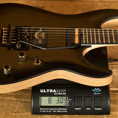 Schecter C-1 FR S 50th Anniversary - Ebony - Gold Burst image 8