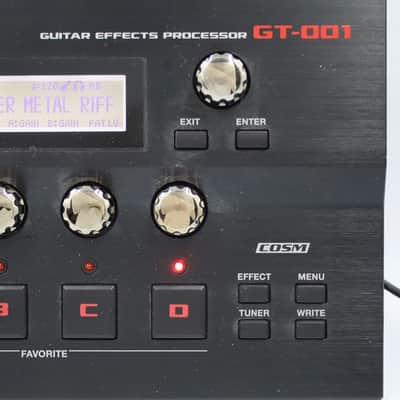 Boss GT-001 Guitar Effects Processor With Power Supply Guitar Multi Effect Processor Z7G7889 image 3