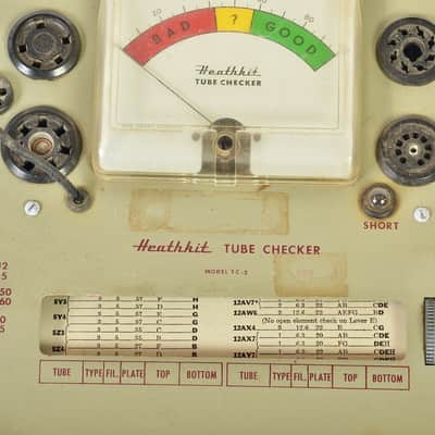 Heathkit TC-2 Tube Checker 1960's image 10