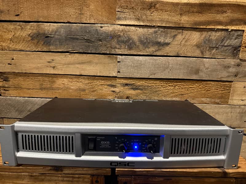 QSC GX5 2-Channel Power Amplifier imagen 1