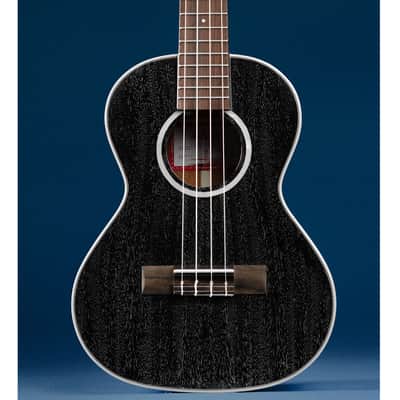 Kala Brand Salt & Pepper Doghair Mahogany Tenor Ukulele KA-SDH-T image 6