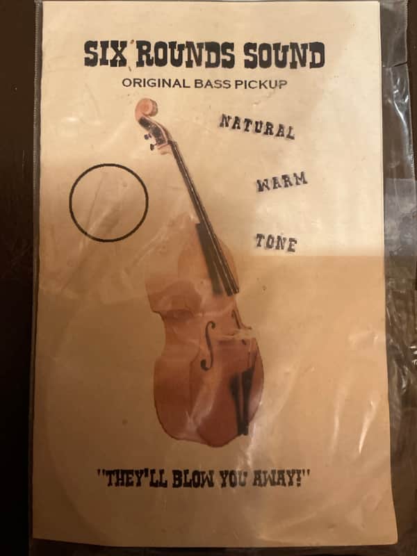 Six Rounds Sound Original Bass Pickup 2015 image 1