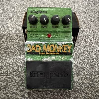【希少品】Digitech Bad Monkey Overdrive DigiTech Bad Monkey Distortion Guitar Effect Pedal for sale online
