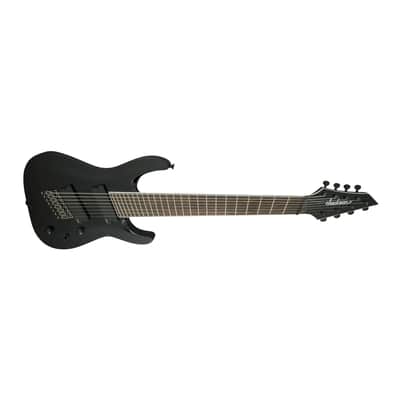 Jackson X Series Soloist Arch Top SLAT8 MS 8-String Electric Guitar (Black) image 3
