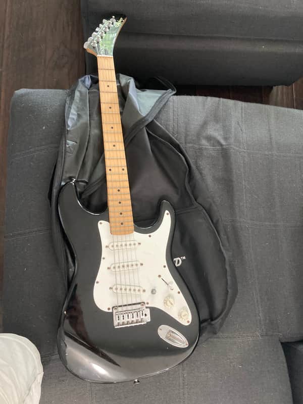 Epiphone Strat Black image 1