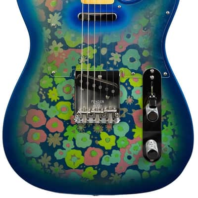 Fender Custom Shop Custom Vintage Custom 68 Telecaster NOS Blue Flower - NOS Blue Flower image 1