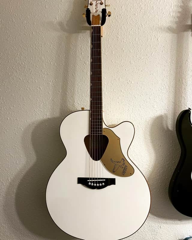 Gretsch G5022CWFE Rancher White Falcon Acoustic - White image 1