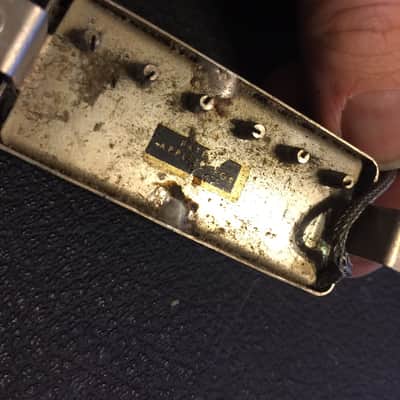 1961 Epiphone PAF Patent Applied For sticker mini Humbucker Gibson image 2