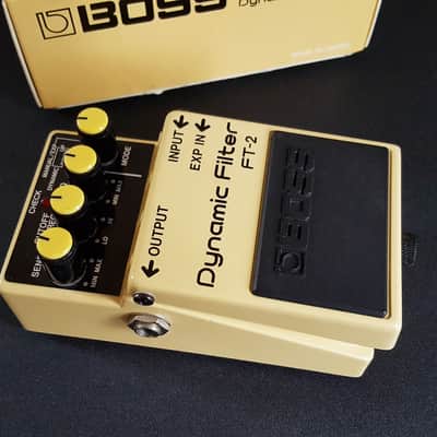 Boss FT-2 Dynamic Filter Black Label 1986 - Yellow image 3