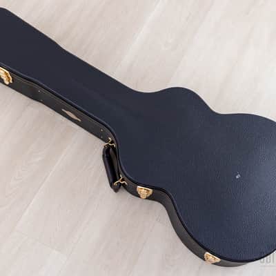 2023 Taylor Custom Grand Auditorium Acoustic Electric Guitar Trans Black w/ Lutz Spruce + Flame Maple image 20