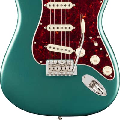 Fender American Professional Classic Stratocaster RW, Faded Sherwood Green Metallic imagen 1