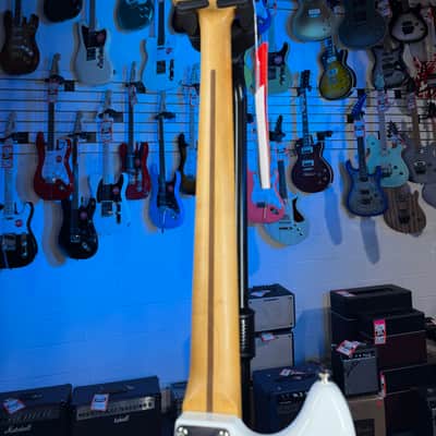 Fender Player II Mustang Bass PJ - Polar White with Maple Fingerboard, Free Plek! 463 image 9