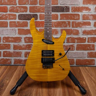 Hamer GCAS Californian Standard Figured Maple Body Transparent Yellow 1988 w/OHSC image 4