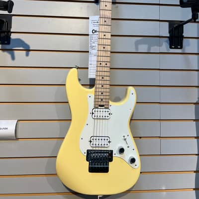 Charvel Pro-Mod So-Cal Style 1 HH FR M, Maple Fingerboard, Vintage White image 2