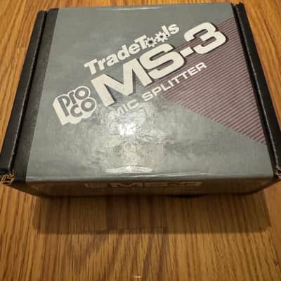 ProCo MS-3 Mic Splitter - Black Powder Coat image 5