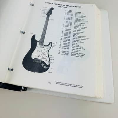 Fender Guitar Service Manual Binder 1996 image 3