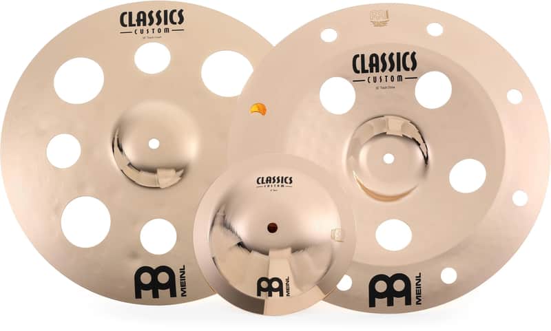 Meinl Cymbals Classics Custom Effects 16in Stack & 8in Bell image 1
