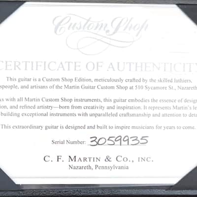 Martin Custom Shop D-18 Style - 1 11/16" #59935 (Empire Music Spec) image 12