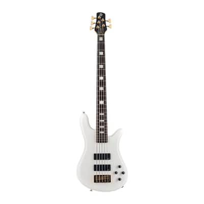 Spector NS Icon 5 Bolt-On - White Gloss image 2