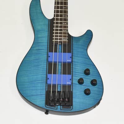 Schecter C-4 GT Bass Trans Blue B-Stock 0924 image 2