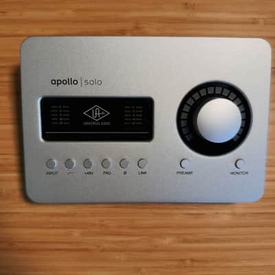 Universal Audio Apollo Solo Heritage Edition Thunderbolt 3 Audio Interface 2020 - Present - Silver image 3