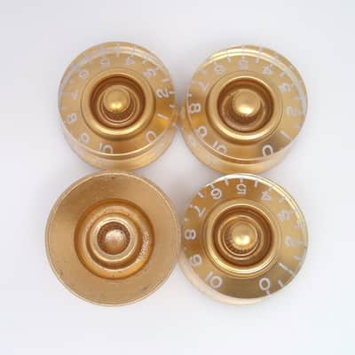 True Custom Shop® GOLD Speed Knob Set for Gibson USA Les Paul Epiphone image 2