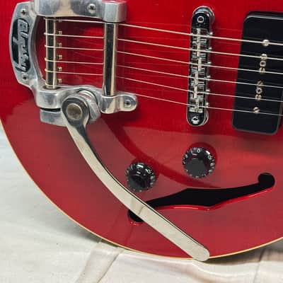 Hamer USA Monaco III 3 Singlecut Semi-Hollowbody Guitar with Case image 5
