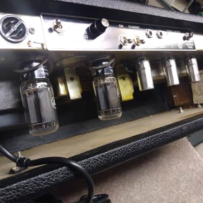 Fender 1965 Bandmaster Blackface Pre-CBS 40W Head & 2x12 Cab w/Original Covers image 16