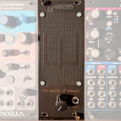 Waveform Magazine The Sound of Mewsic Eurorack Speaker 10 HP ASSEMBLED modular synth image 2