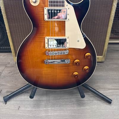Gibson Les Paul Standard with Flame Maple Top 2012 - 2013 Tea Burst image 2