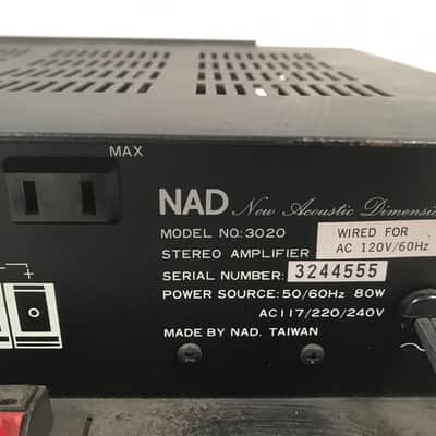 NAD 3020 Series 20 Integrated Amplifier image 5