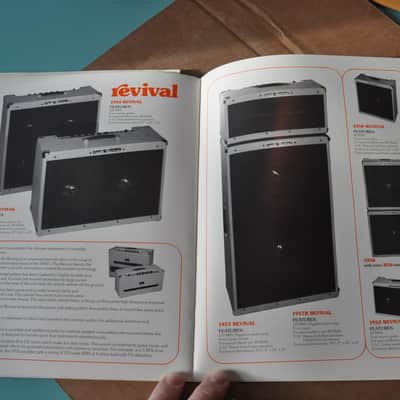 Earth Sound Research '70's vintage guitar amplifier catalog booklet. Nice image 4
