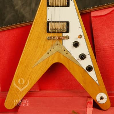 2021 Gibson Collector's Edition 1958 Flying V + Explorer set Korina Murphy Lab PROTOTYPE image 2