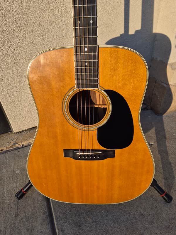 Martin 1974 D35 Dreadnought Acoustic Guitar with Gig Bag image 1