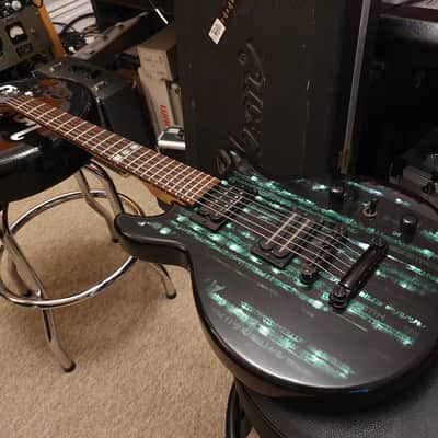 Jackson USA Scott Ian Anthrax S.O.D. M.O.D. Guitar Tech JJ Mike Learn Custom Shop Matrix Holographic image 10