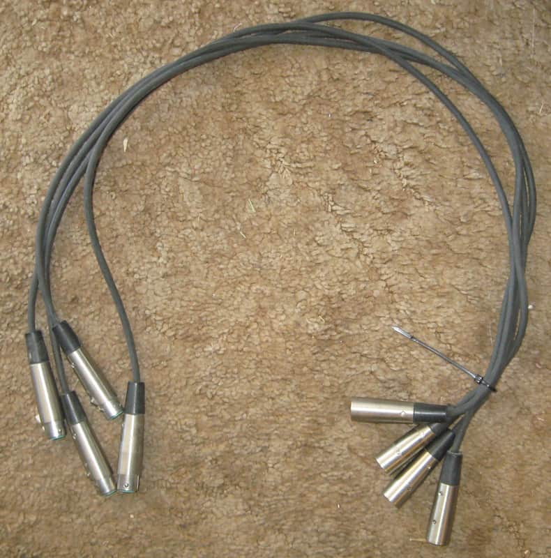 Switchcraft XLR Cables 2000s - Black image 1