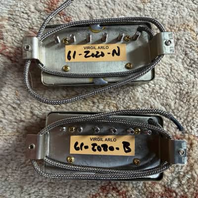 Virgil Arlo 1961 White Label Humbucker Set image 3