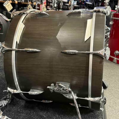 SONOR Vintage Series 4-Piece 10/12/14/20 Drum Kit Set in Black Onyx with SKB Soft Cases image 8