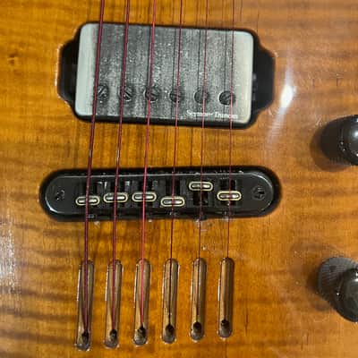 Godin LGX-SA 2012 - Cognac Burst AA Flame Top image 3