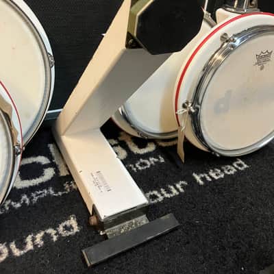 Ddrum Clavia Electronic Kit Module + Pads 1980s - White/Red image 9